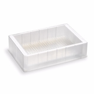 204377-100- Reservoir, single cavity, polypropylene, 170 mL, 384 pyramid base geometry, 30.6 mm height, irradiated, 25/pk