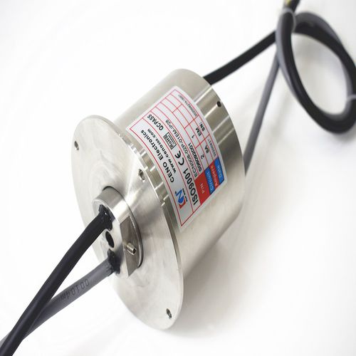 Ethernet slip ring ECN008-02P-01EM-IP68hollow-shaftfor marine applicationsfor offshore oil rigs
