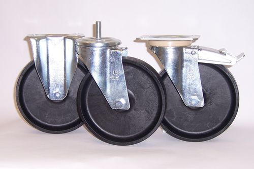 Моноблочное колесо FENOLIC-SOLID + серия M22термопластгладкий лист