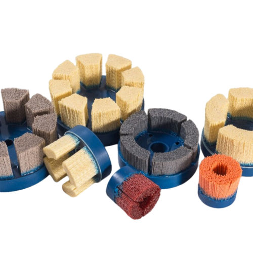 Дисковая щетка для удаления заусенцевкерамическое волокнокарбид кремния