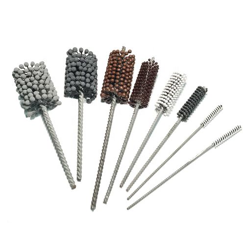 Финишная щетка для удаления заусенцев, полировки, хонингования