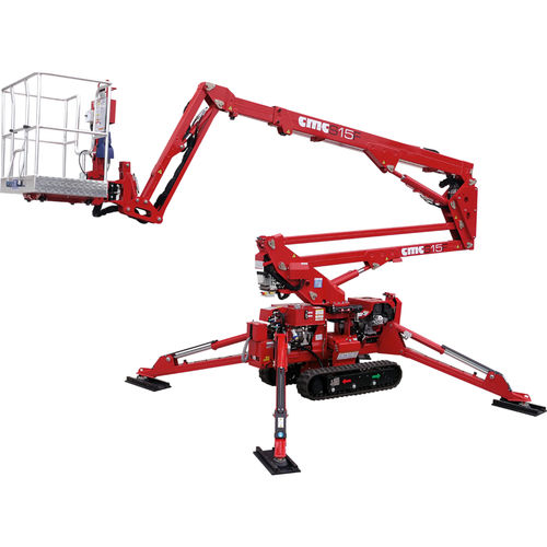 Гусеничный спайдерный подъемник S15FСамоходныйэлектрическийдизельный двигатель