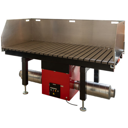 Стол для всасывающей шлифовки и сварки