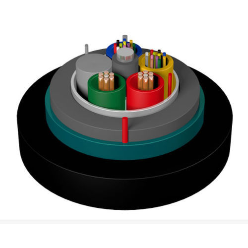 Силовой оптический кабель GDTA53гибридбронированный многожильный