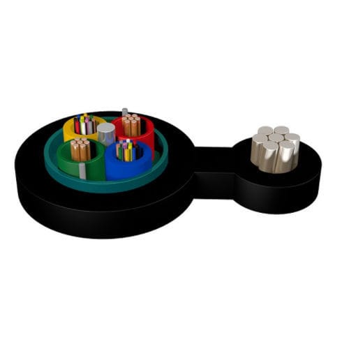 Силовой оптический кабель GDTC8Shybridarmoredжильный