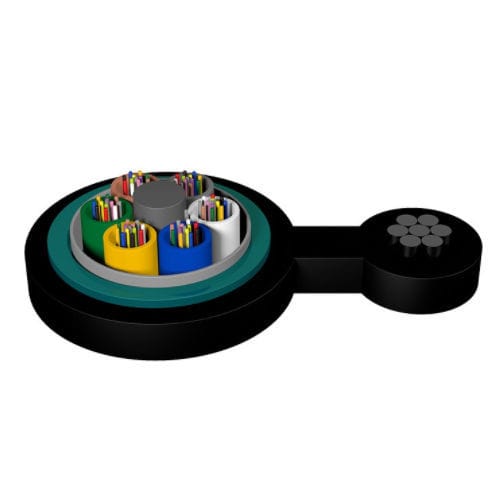 Оптический кабель для передачи данных GYFC8Аудио/видеобронированный многожильный