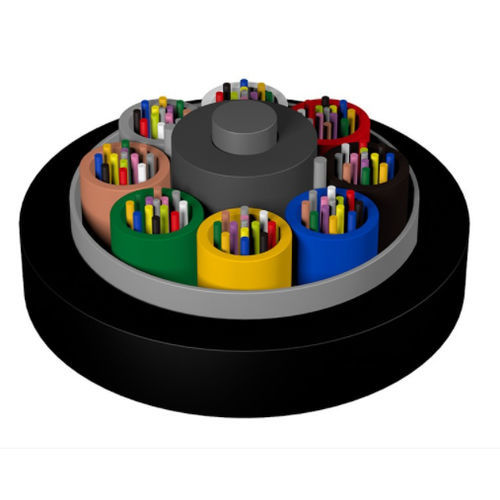 Оптический кабель для передачи данных GYFY/A/аудио/видеобронированный многожильный