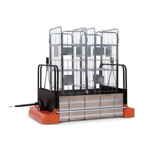 Automated carrier platformfor containers