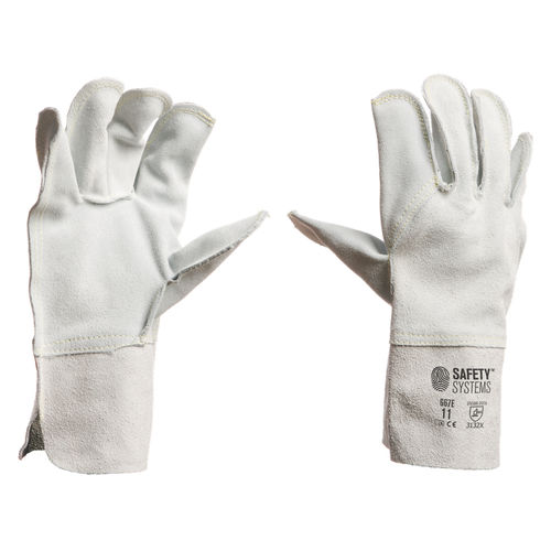 Рабочие защитные перчатки G67Износостойкая кожадля тяжелых условий эксплуатации