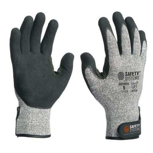 Защитные перчатки GDY437V, устойчивые к истиранию, нитриловые