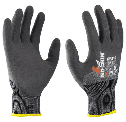 Защитные перчатки GIS846 ISO-SKINпромышленные, устойчивые к истиранию
