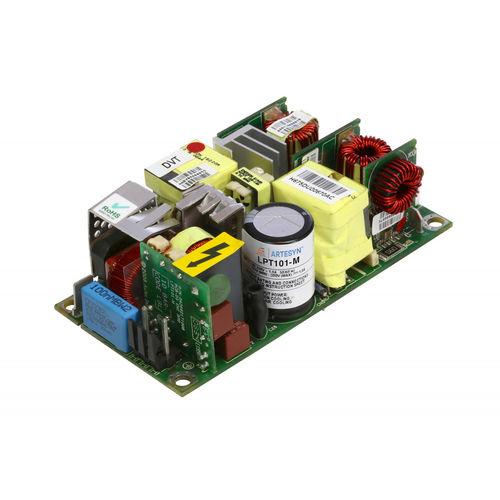 Источник питания переменного/постоянного тока LPT100-M с тремя выходамиоткрытая рамкадля промышленного применения