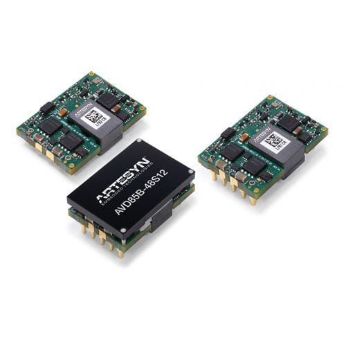 Бескорпусный преобразователь постоянного тока серии AVD85Bрегулируемыйдля телекоммуникационного оборудованияизолированный