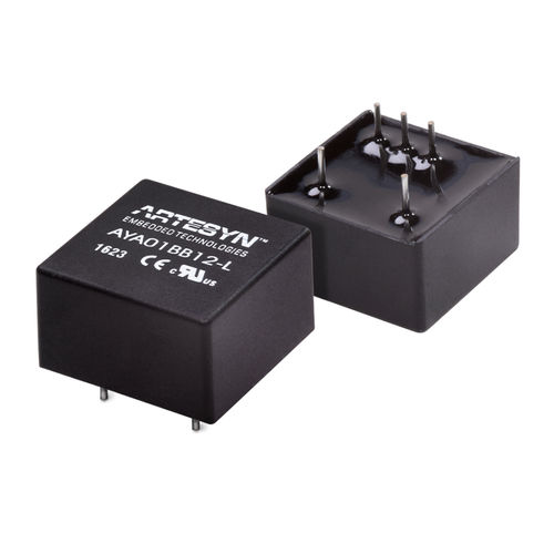 Инкапсулированный DC-DC преобразователь серии AYA01для телекоммуникационного оборудованиядля мобильных устройствпромышленного назначения