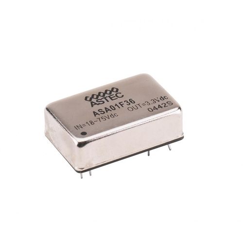 Инкапсулированный преобразователь постоянного тока серии ASAметаллический корпусДиапазон входного напряжения 4:1для телекоммуникационного оборудования