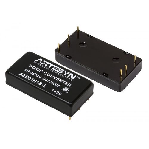 Инкапсулированный преобразователь постоянного тока серии AEE, двойной выход, для суровых условий, компактный