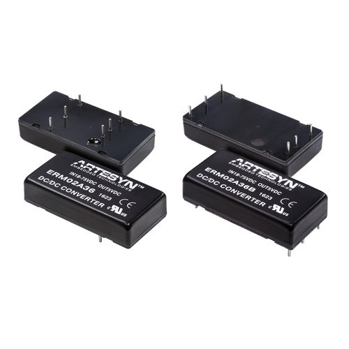 Герметичный преобразователь постоянного тока серии ERMметаллический корпусдля железнодорожного транспортаизолированный