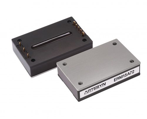 Герметичный преобразователь постоянного тока серии ERMметаллический корпусдля железнодорожного транспортаизолированный