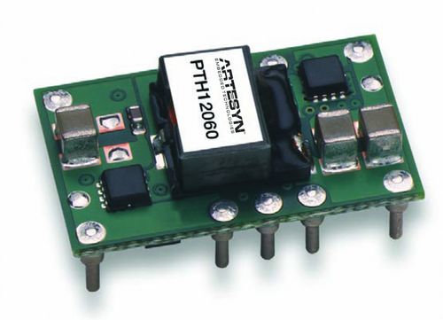 DC-DC преобразователь открытого типа серии PTH12060неизолированный, с одним выходом
