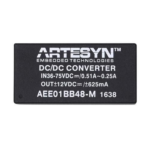 Инкапсулированный преобразователь постоянного тока серии AEE IndustrialEMI, с одним выходом