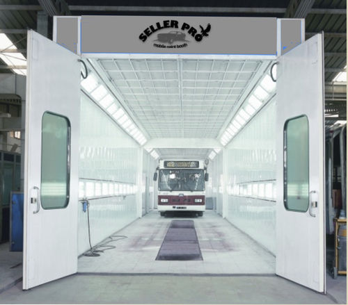 Открытая покрасочная камера NS15000для тяжелых грузовиковдля стальной конструкциифильтр