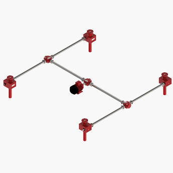 Привод подъемной системы механическийцилиндрвинтовой домкрат