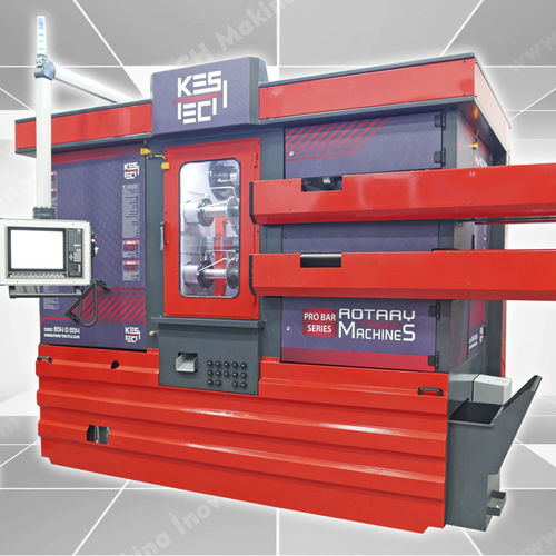 Rotary transfer machine PRO DOUBLE BAR MODELCNC8-positionhigh-productivity