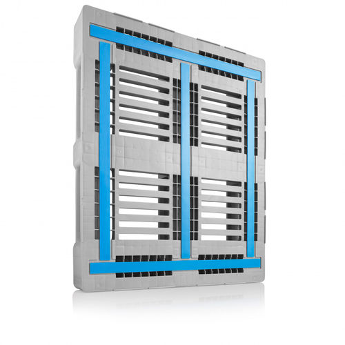 Поддон из ПЭВП CR4для тяжелых условий эксплуатацииоткрытая платформамногоходовой