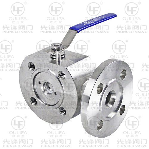 Кран шаровой SQ74F-16Pleverфланцевый с резьбой