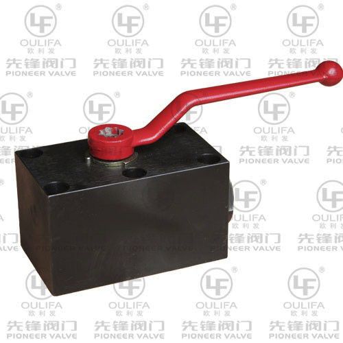 Кран шаровой КХПлевер для маслофланца