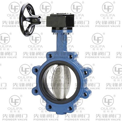 Затвор-бабочка D371Xс маховикомпневматическоэлектрический