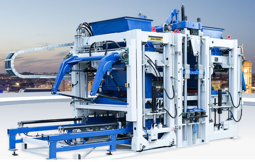 Машина для изготовления бетонных блоков ZN1200Cавтоматическая