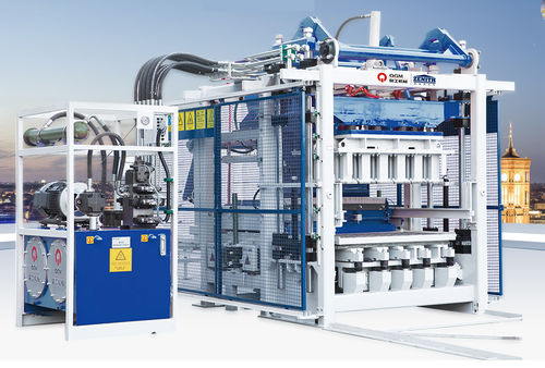 Машина для изготовления бетонных блоков ZN1000C