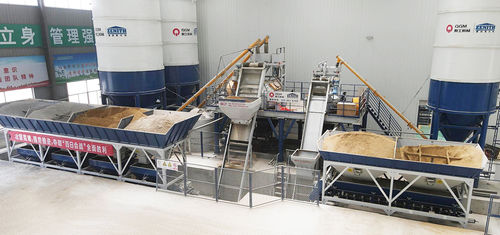 Стационарный бетонный завод автоматический