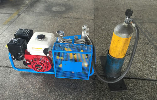 Компрессор воздуха для дыхания серии BX-10с бензиновым двигателемпереноснойдля морского применения