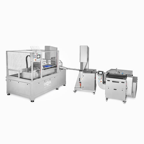 Нарезка кубиками для холодной резки рыбыиз нержавеющей сталидля непрерывной работы