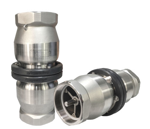 Гидравлический фитинг с резьбой и быстрым фланцем