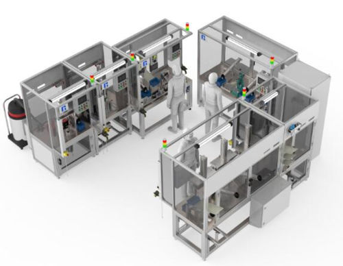 Машина для испытания на герметичность, автоматическая