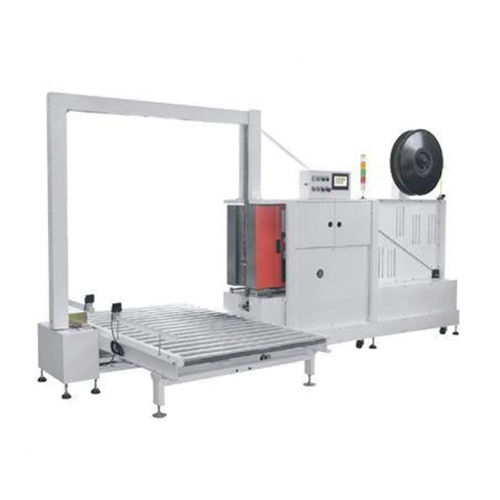 Automatic strapping machine STRAPP004palletfor the food industryvertical