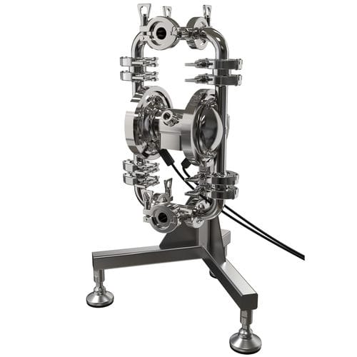 Pneumatic hydraulic pump SANIBOXER-01stainless steelhandlingtransfer