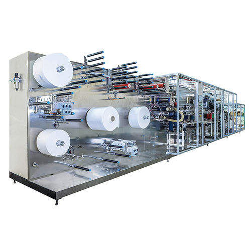 Автоматическая линия по производству ушных масок ГМ-088М с управлением от ПЛК