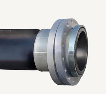 Фланец трубы пластиковый зажимной