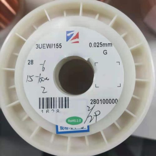 Эмалированный электрический провод УЭВ/155медьполиуретанкруглый