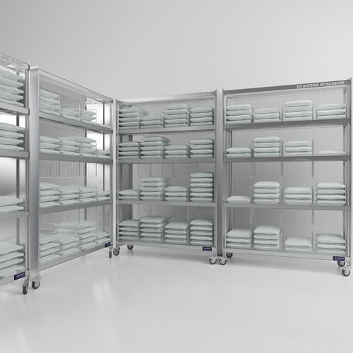 Умный стеллаж ESTANTERIASсклад-складдля средних грузовлегкой нагрузки