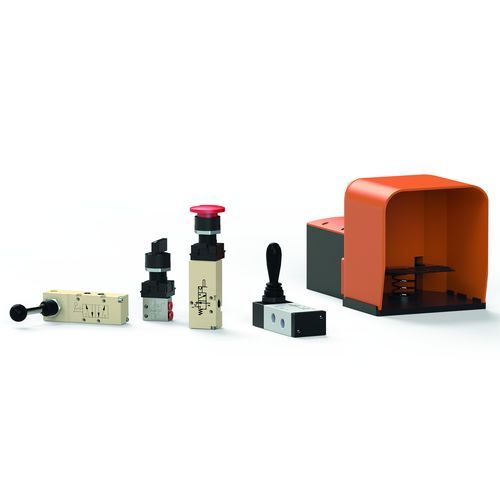 Ручной пневматический гидрораспределитель 515.211 золотниковый5/2-ходовой3/2