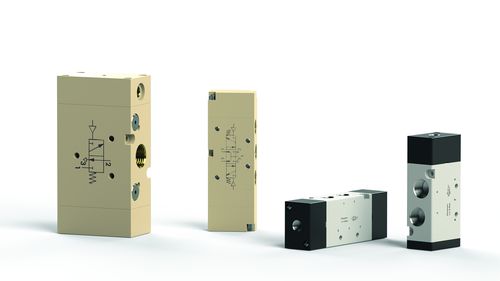 Электропневматический пневматический гидрораспределитель 517.101 с золотниковым управлением3/2