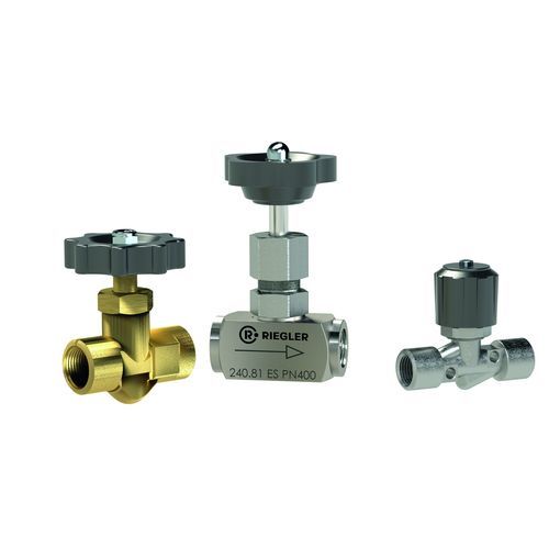 Игольчатый клапан с маховиком, нержавеющая сталь