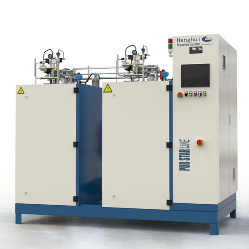 Блок смешивания и дозирования эпоксидной смолы цветнойПенополиуретан с поршневым насосом