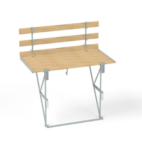 Рабочая платформа серии 3130для стройкидля опалубкис защитными перилами