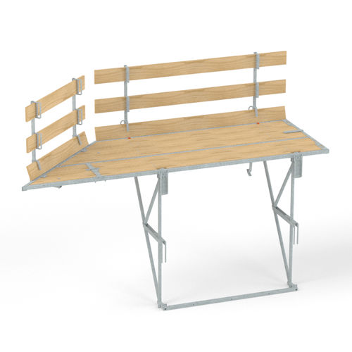 Рабочая платформа 313037для стройкидля опалубкис перилами безопасности